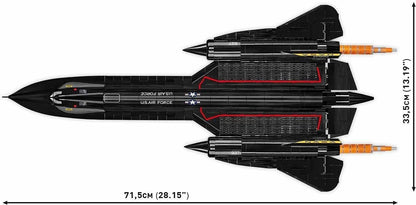 Cobi 5890 Lockheed Martin SR - 71 Blackbird Executive Edition NASA Flugzeug Jet - MaxiBricks GmbHCOBI-5890