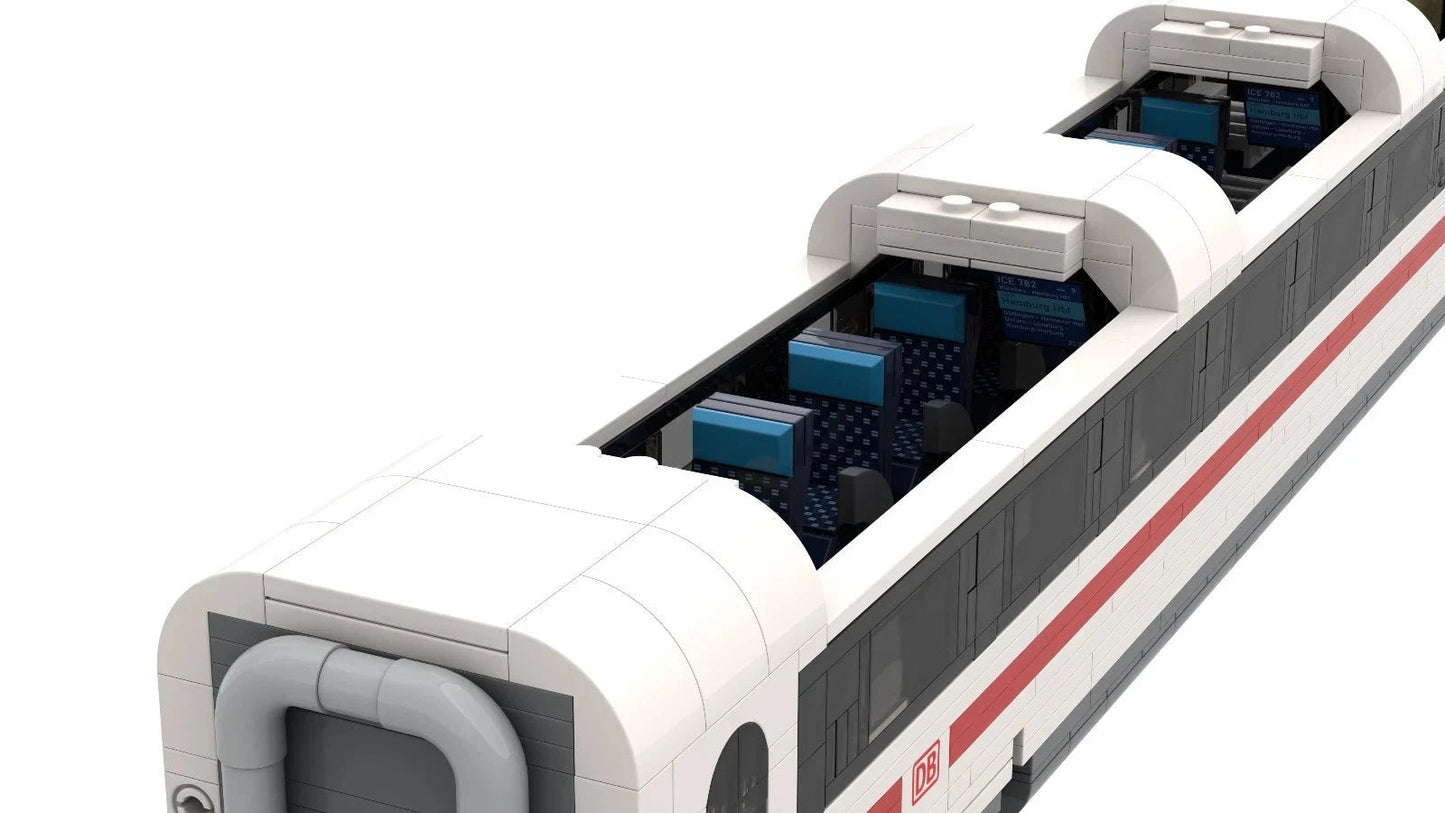 Stone Heap SH - 3008 & SH - 3009 Deutsche Bahn ICE Komplettset mit 5.240 Teilen - MaxiBricks GmbH