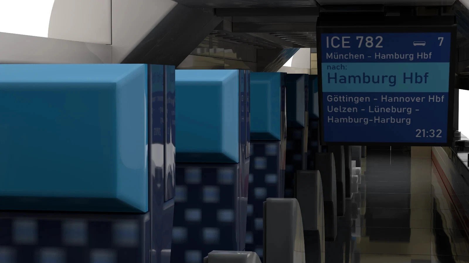 Stone Heap SH - 3008 & SH - 3009 Deutsche Bahn ICE Komplettset mit 5.240 Teilen - MaxiBricks GmbH
