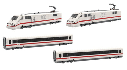 Stone Heap SH - 3008 & SH - 3009 Deutsche Bahn ICE Komplettset mit 5.240 Teilen - MaxiBricks GmbH