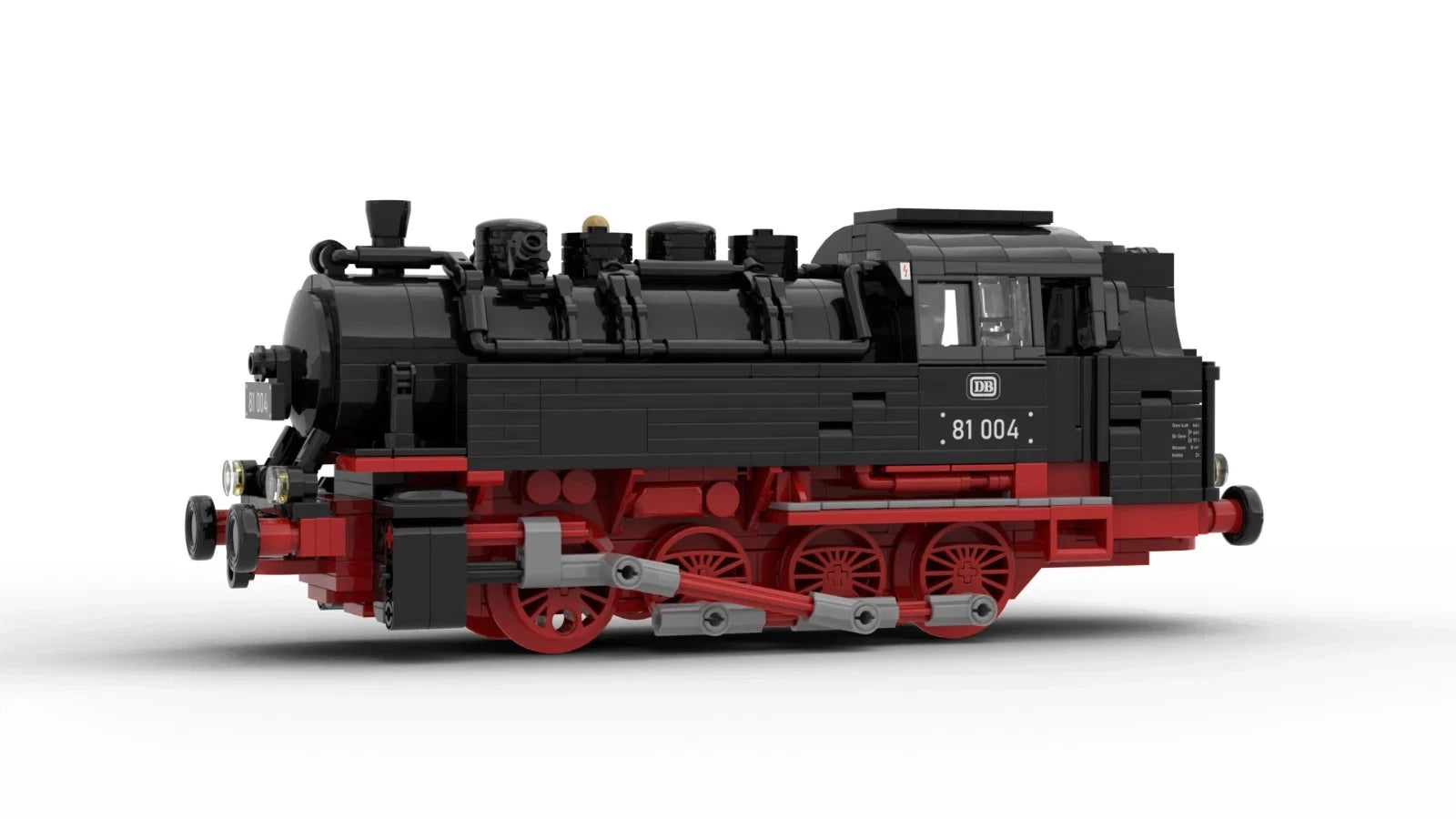 Stone Heap SH-3007 BR 81 Dampflokomotive Zug Lok - 964 Klemmbausteine MaxiBricks