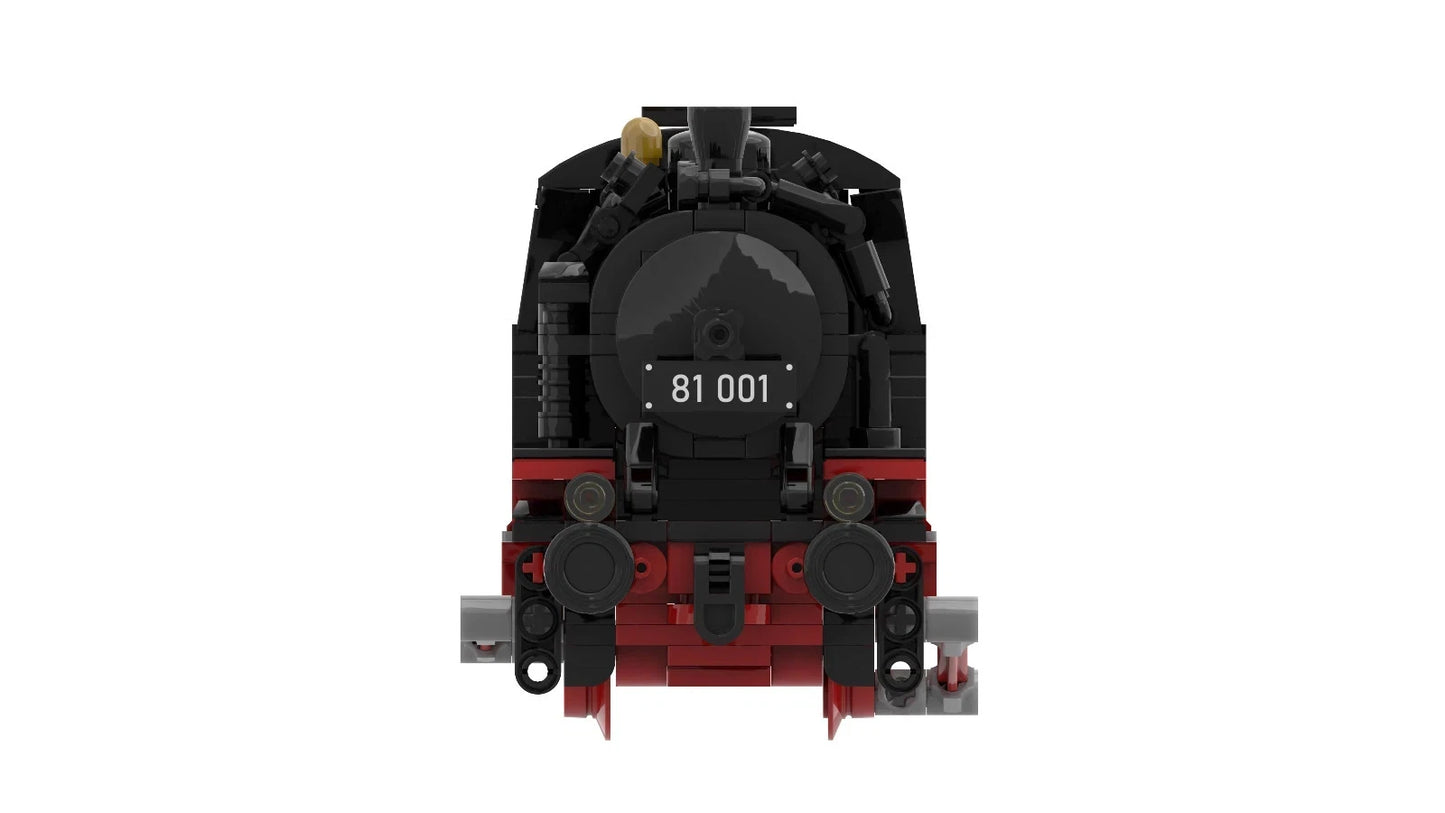 Stone Heap SH-3007 BR 81 Dampflokomotive Zug Lok - 964 Klemmbausteine MaxiBricks