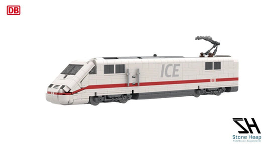 Stone Heap SH-3008 Deutsche Bahn ICE Triebwagen 1.256 Klemmbausteine NEU OVP MaxiBricks