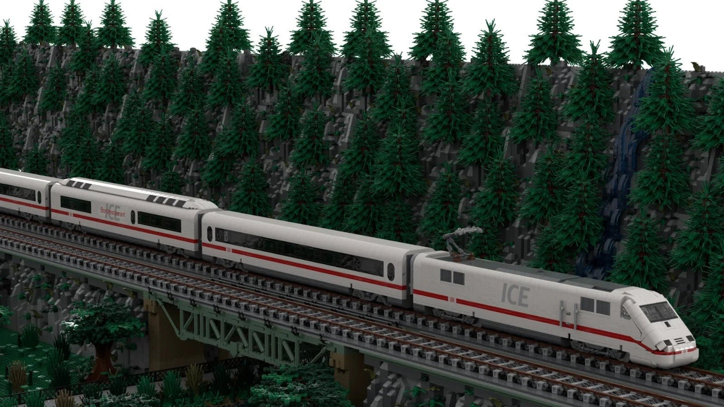 Stone Heap SH - 3008 Deutsche Bahn ICE Triebwagen - MaxiBricks GmbHSH-3008
