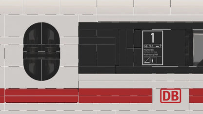 Stone Heap SH - 3009 Deutsche Bahn ICE Mittelwagen - MaxiBricks GmbHSH-3009