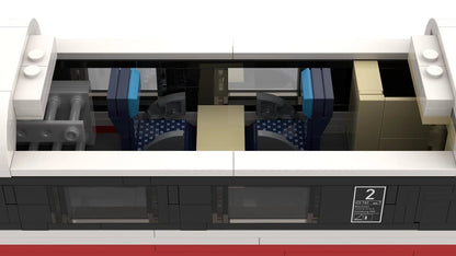 Stone Heap SH - 3009 Deutsche Bahn ICE Mittelwagen - MaxiBricks GmbHSH-3009