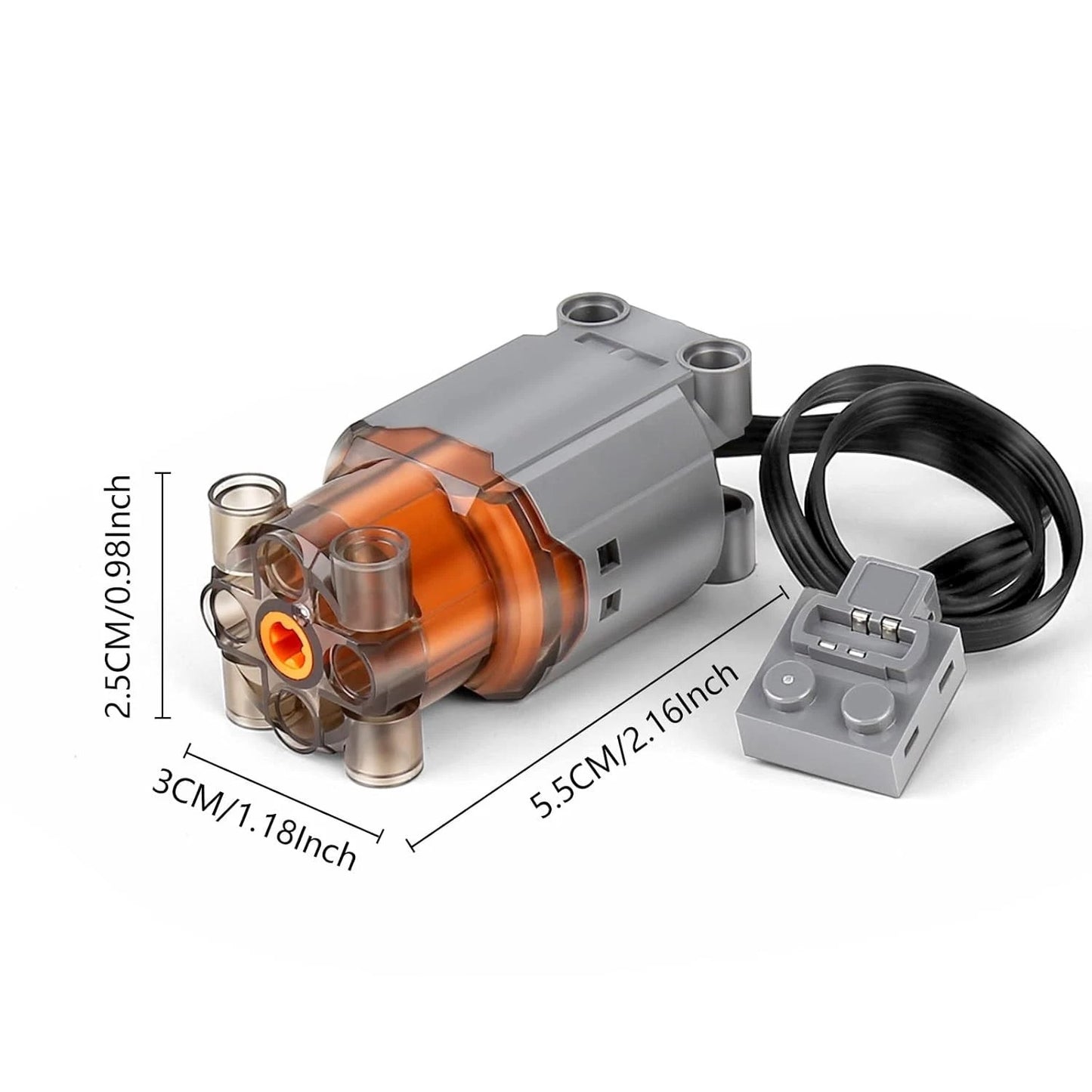 Mould King Power Functions M - 0003 L - Motor - MaxiBricks GmbHMK -M-0003