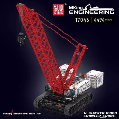 Mould King 17046 Technik RC Raupenkran - MaxiBricks GmbHMK-17046
