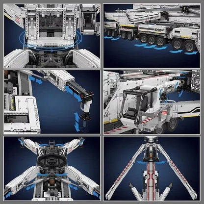 Mould King 17007 Mobilkran LTM 11200 RC Technik Kranwagen Klemmbausteine - MaxiBricks GmbHMK-17007