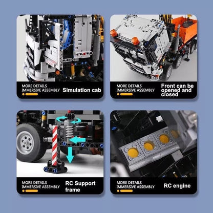 Mould King 19007 RC Pneumatik Truck LKW Arocs - MaxiBricks GmbHMK-19007