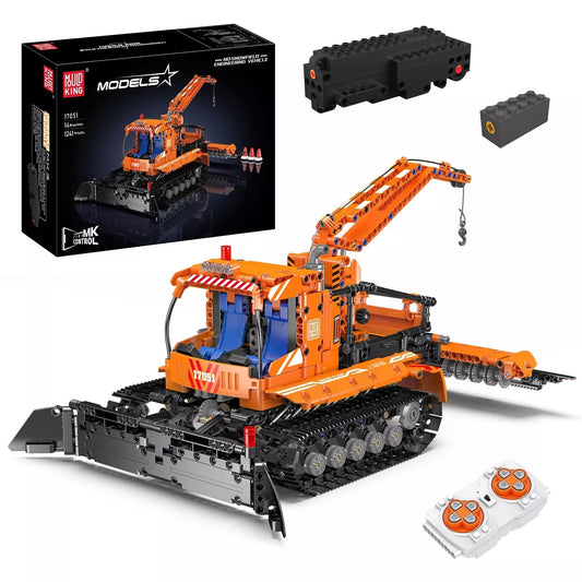 Mould King 17051 Technic RC Pistenraupe Snowplow Mein Shop
