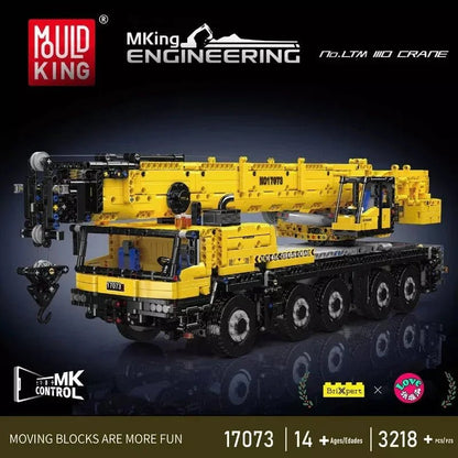 Mould King 17073 RC Mobilkranwagen Kranwagen - MaxiBricks GmbHMK-17073