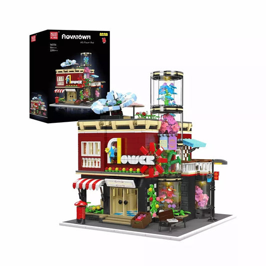 Mould King 16056 Blumenladen Haus Mein Shop