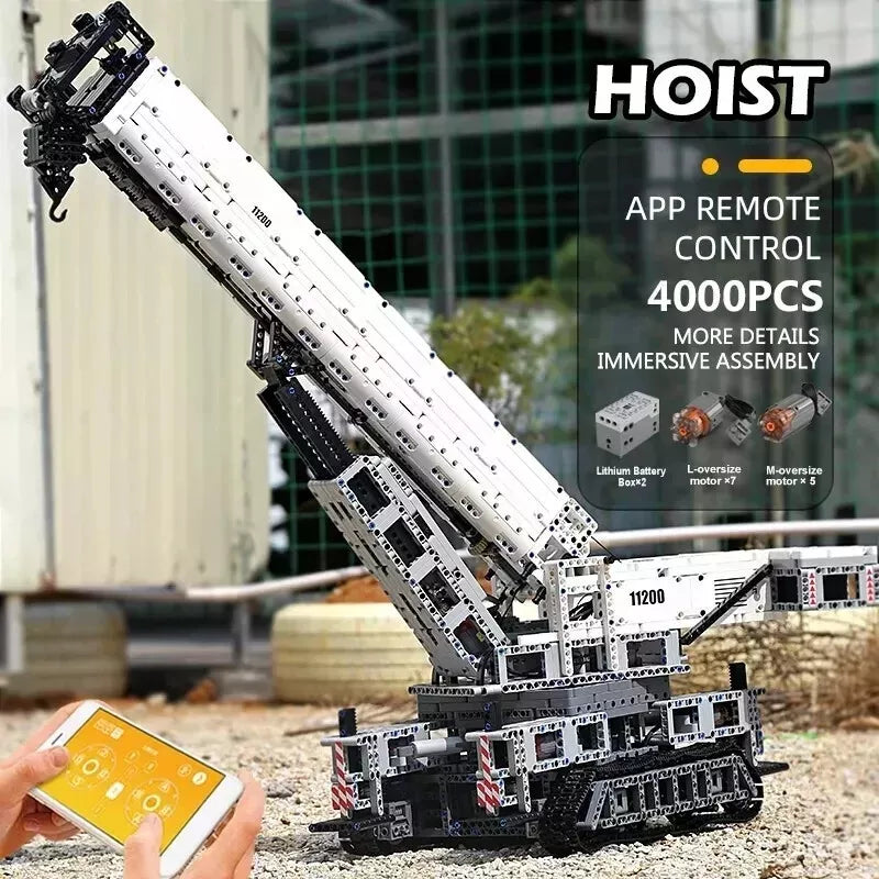 Mould King 17002 RC Technic Raupenkran Mein Shop