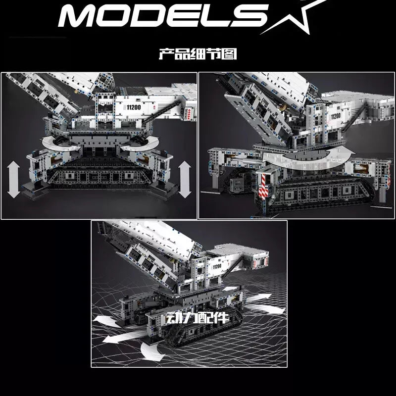 Mould King 17002 RC Technic Raupenkran Mein Shop