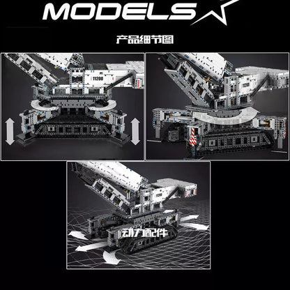 Mould King 17002 RC Technic Raupenkran Mein Shop