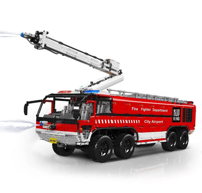 Mould King 19004 RC Technik Flughafen Feuerwehr Airport Rescue Truck - MaxiBricks GmbHMK-19004