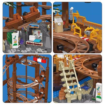 Mould King 11013 Piratenschiff Achterbahn Roller Coaster - MaxiBricks GmbHMK-11013