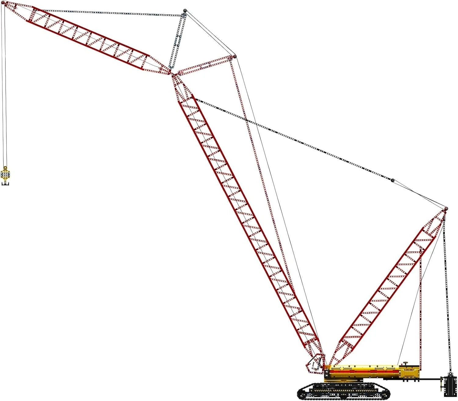 Mould King 17015 RC Technik Raupenkran ferngesteuert Mein Shop