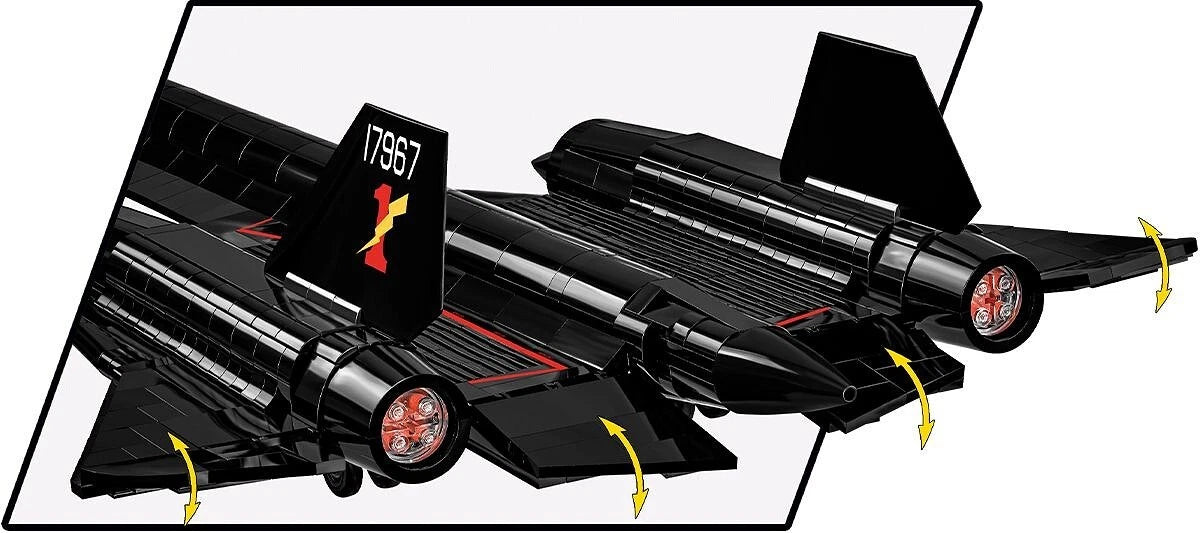 COBI 5891 Lockheed SR-71 Blackbird Flugzeug Jet MaxiBricks