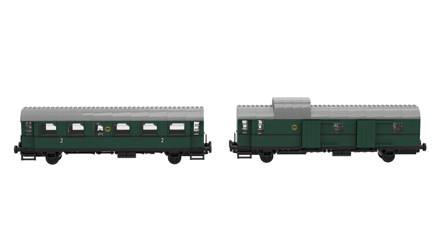 Stone Heap SH-3006 Personen- oder Gepäckwagen Bi-29 MaxiBricks