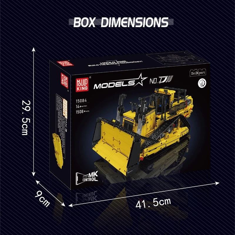 Mould King 15084 Technik Bulldozer ferngesteuert MaxiBricks