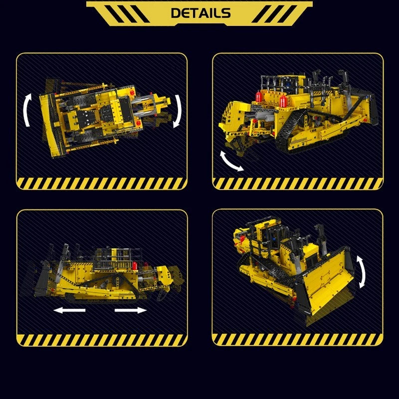 Mould King 15084 Technik Bulldozer ferngesteuert MaxiBricks