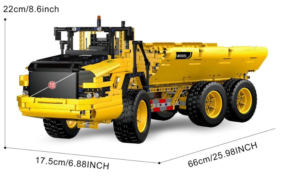 Mould King 17010 RC Technik Muldenkipper Dumper MaxiBricks