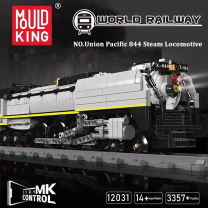 Mould King 12031 Union Pacific Dampflokomotive - MaxiBricks GmbHMK-12031