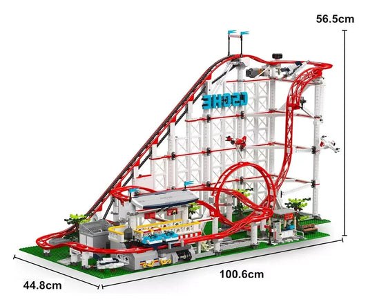 Mould King 11014 Achterbahn Roller Coaster MaxiBricks