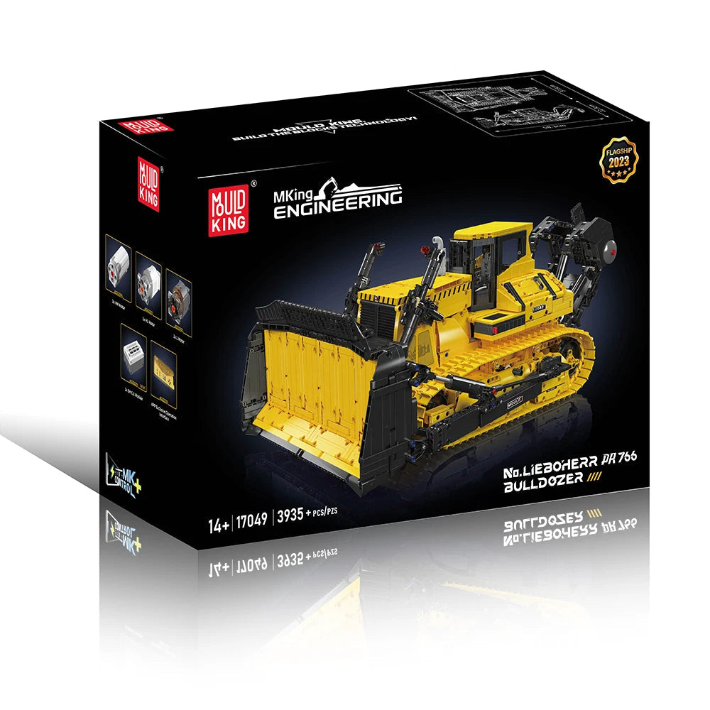 Mould King 17049 Technik Bulldozer ferngesteuert MaxiBricks
