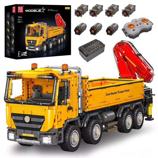 Mould King 17050 Technik Pneumatischer Kranwagen MaxiBricks