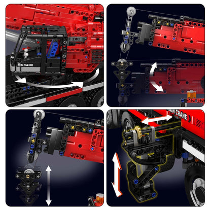 Mould King 17074 RC Mobilkranwagen Kranwagen - MaxiBricks GmbHMK-17074