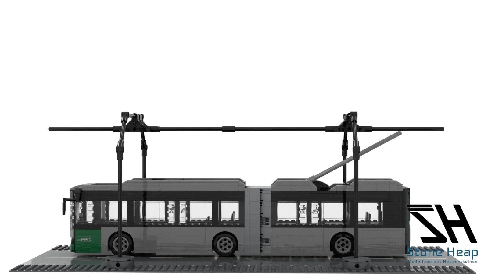 Stone Heap SH - 2009 O - Bus Solaris Trollino 18 Kiepe - MaxiBricks GmbHSH-2009