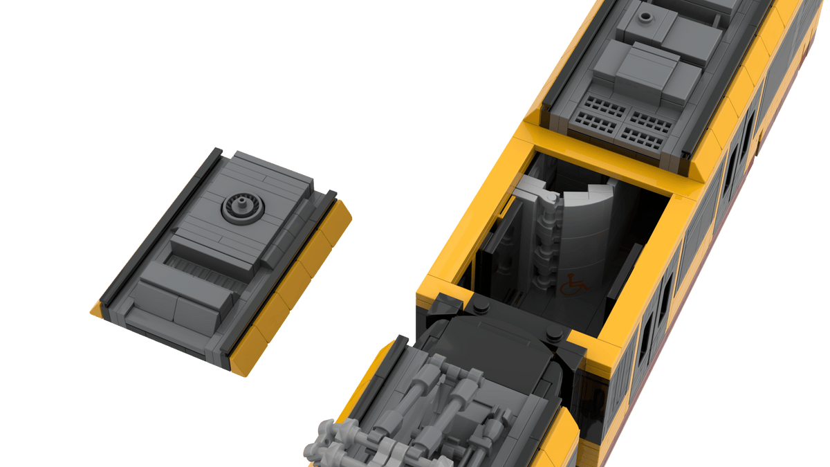 Stone Heap SH-2027 Stadler Citylink Tram Train AVG - MaxiBricks GmbHSH-2027
