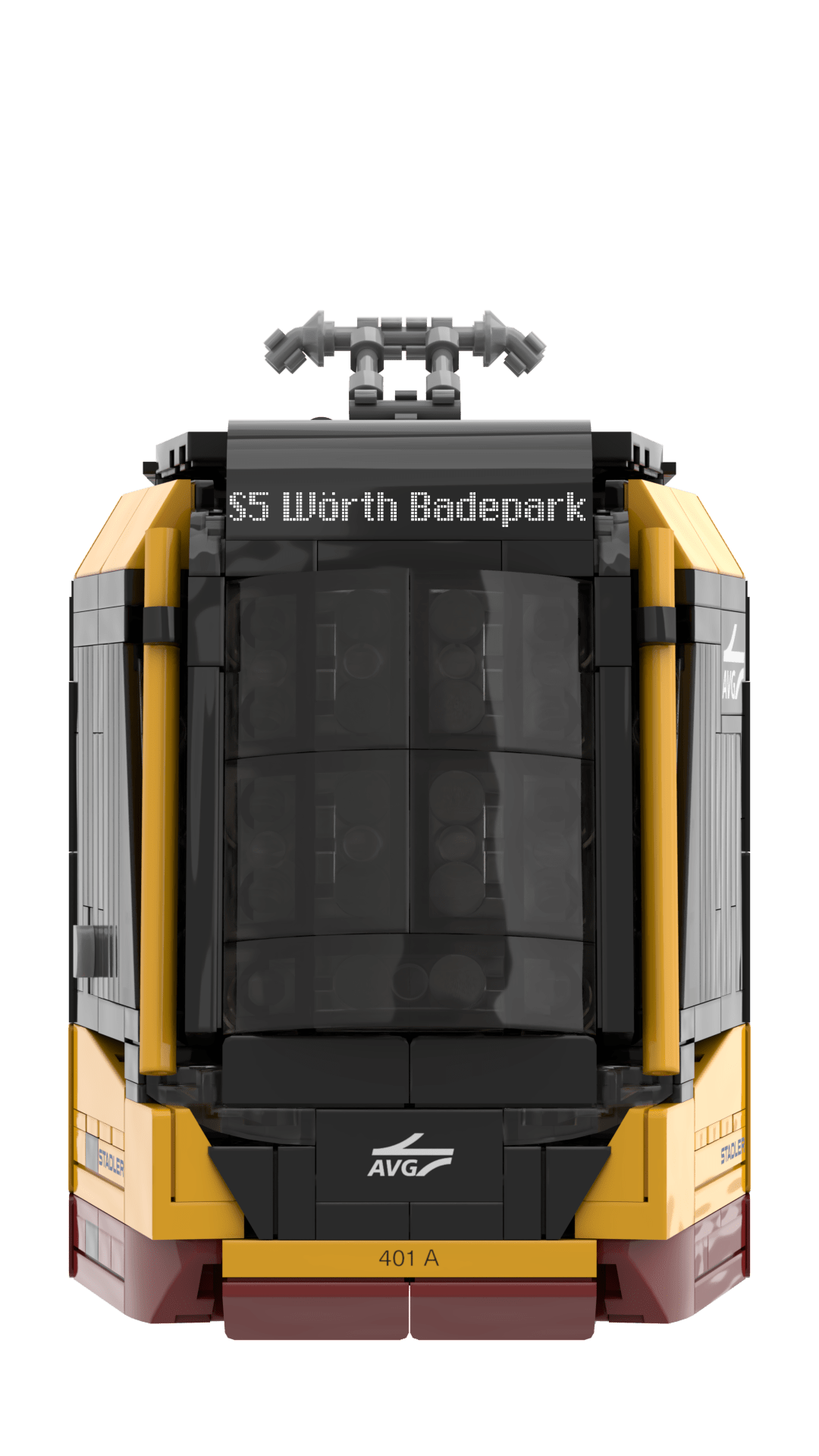 Stone Heap SH-2027 Stadler Citylink Tram Train AVG - MaxiBricks GmbHSH-2027
