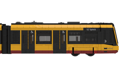 Stone Heap SH-2028 Stadler Citylink Tram Train VBK - MaxiBricks GmbHSH-2028