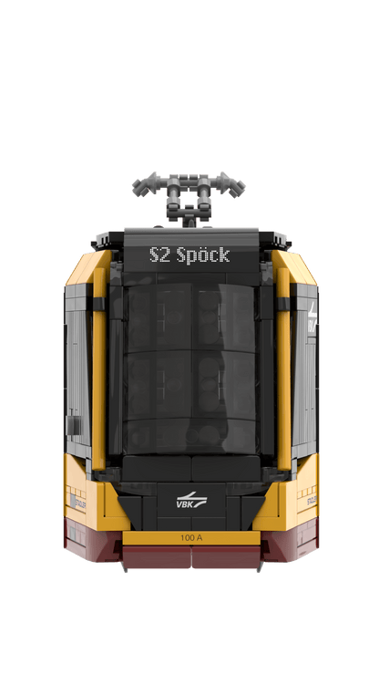Stone Heap SH-2028 Stadler Citylink Tram Train VBK - MaxiBricks GmbHSH-2028
