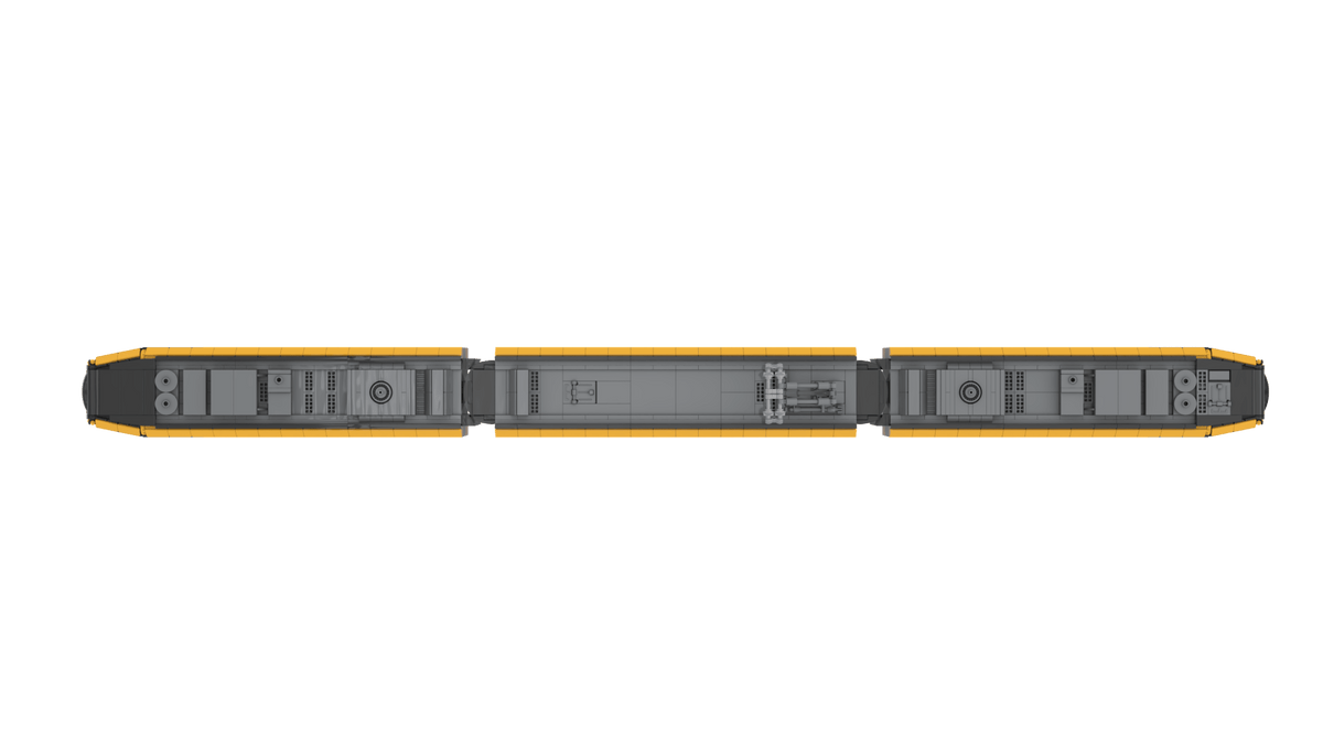 Stone Heap SH-2028 Stadler Citylink Tram Train VBK - MaxiBricks GmbHSH-2028