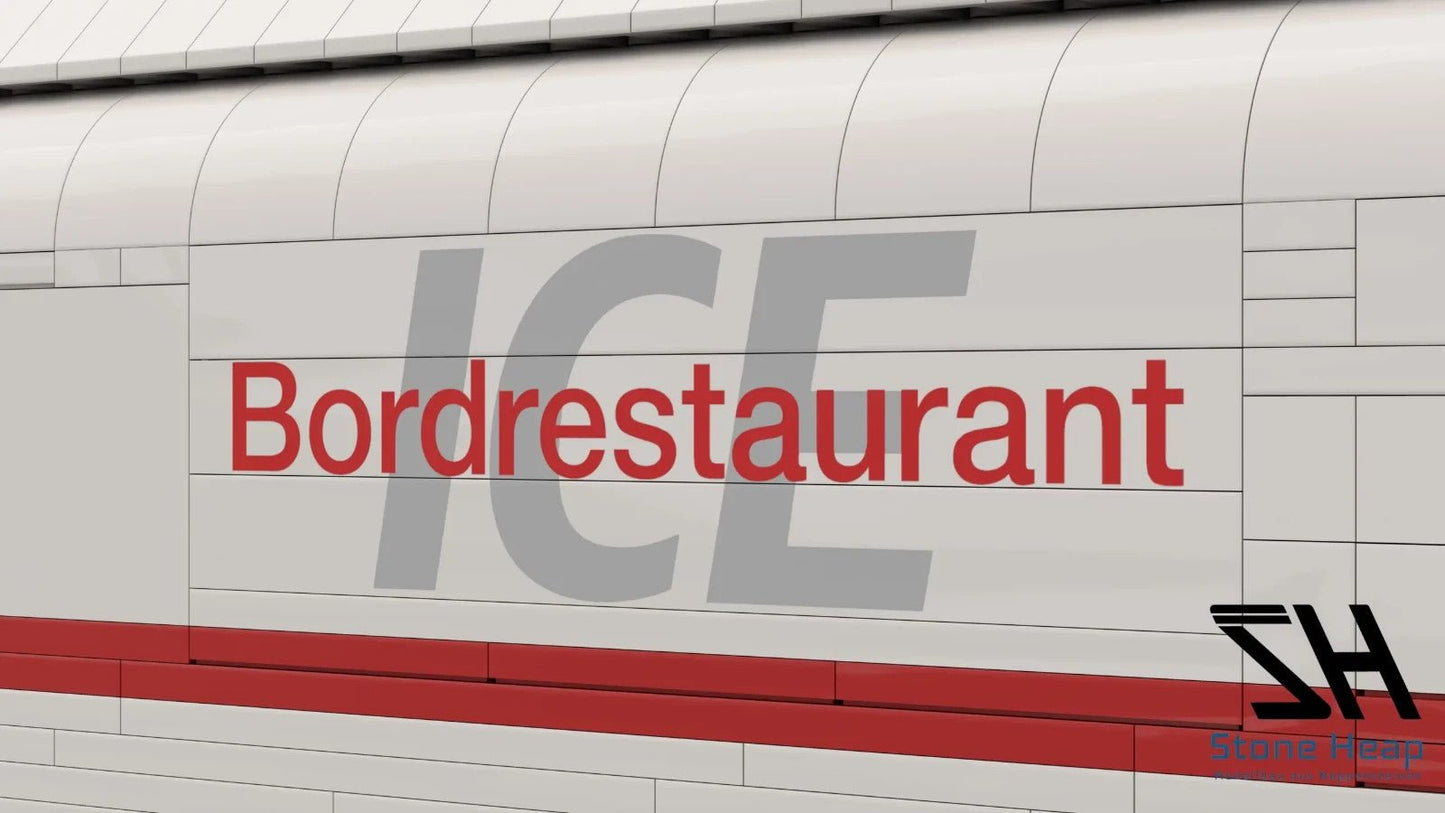 Stone Heap SH - 3010 Deutsche Bahn ICE Bordrestaurant - MaxiBricks GmbHSH-3010