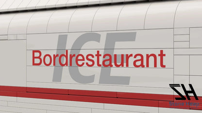 Stone Heap SH - 3010 Deutsche Bahn ICE Bordrestaurant - MaxiBricks GmbHSH-3010