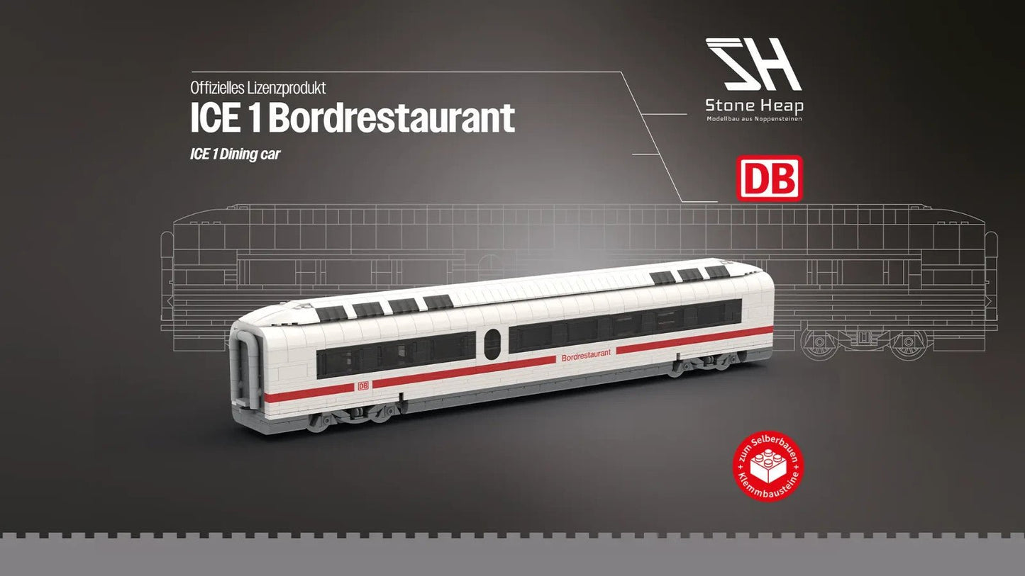 Stone Heap SH - 3010 Deutsche Bahn ICE Bordrestaurant - MaxiBricks GmbHSH-3010