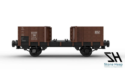 Stone Heap SH - 3012 Ommr 33 2 - achsiger Güterwagen DB - 508 Klemmbausteine NEU OVP - MaxiBricks GmbHSH-3012