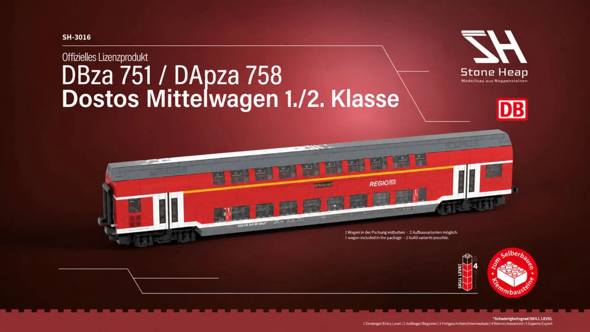 Stone Heap SH-3016 DBpza 751 Dosto Mittelwagen - MaxiBricks GmbHSH-3016