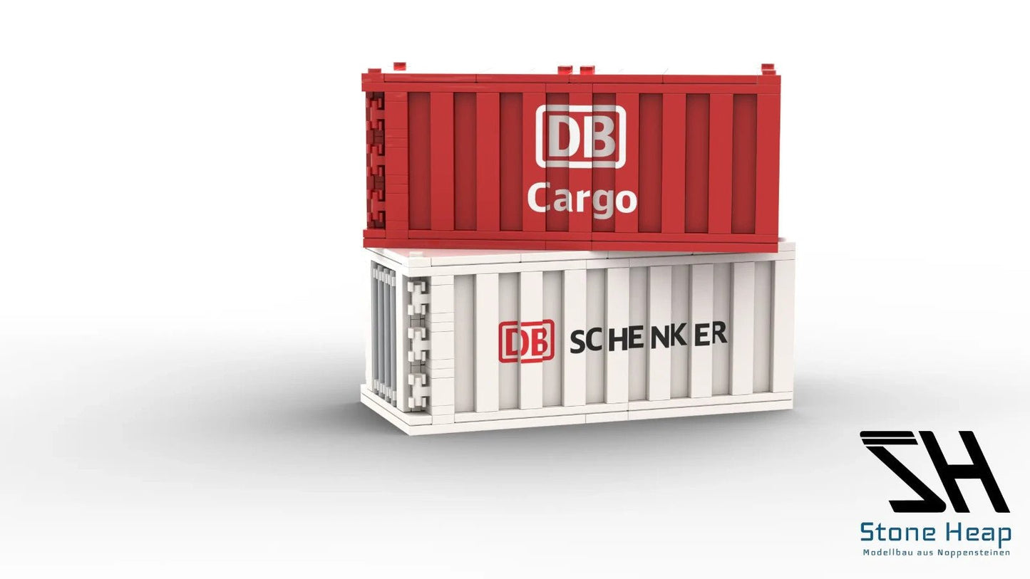 Stone Heap SH - 4006 Container DB Cargo & DB Schenker - MaxiBricks GmbHSH-4006