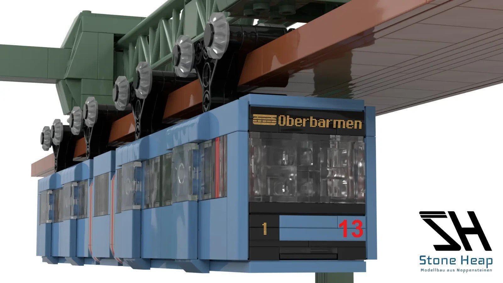 Stone Heap SH - 8006 Schwebebahn GTW2015 - MaxiBricks GmbHSH-8006