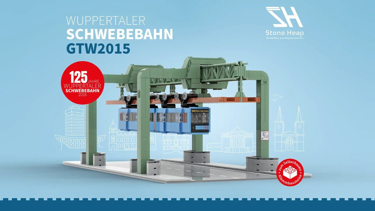 Stone Heap SH - 8006 Schwebebahn GTW2015 - MaxiBricks GmbHSH-8006