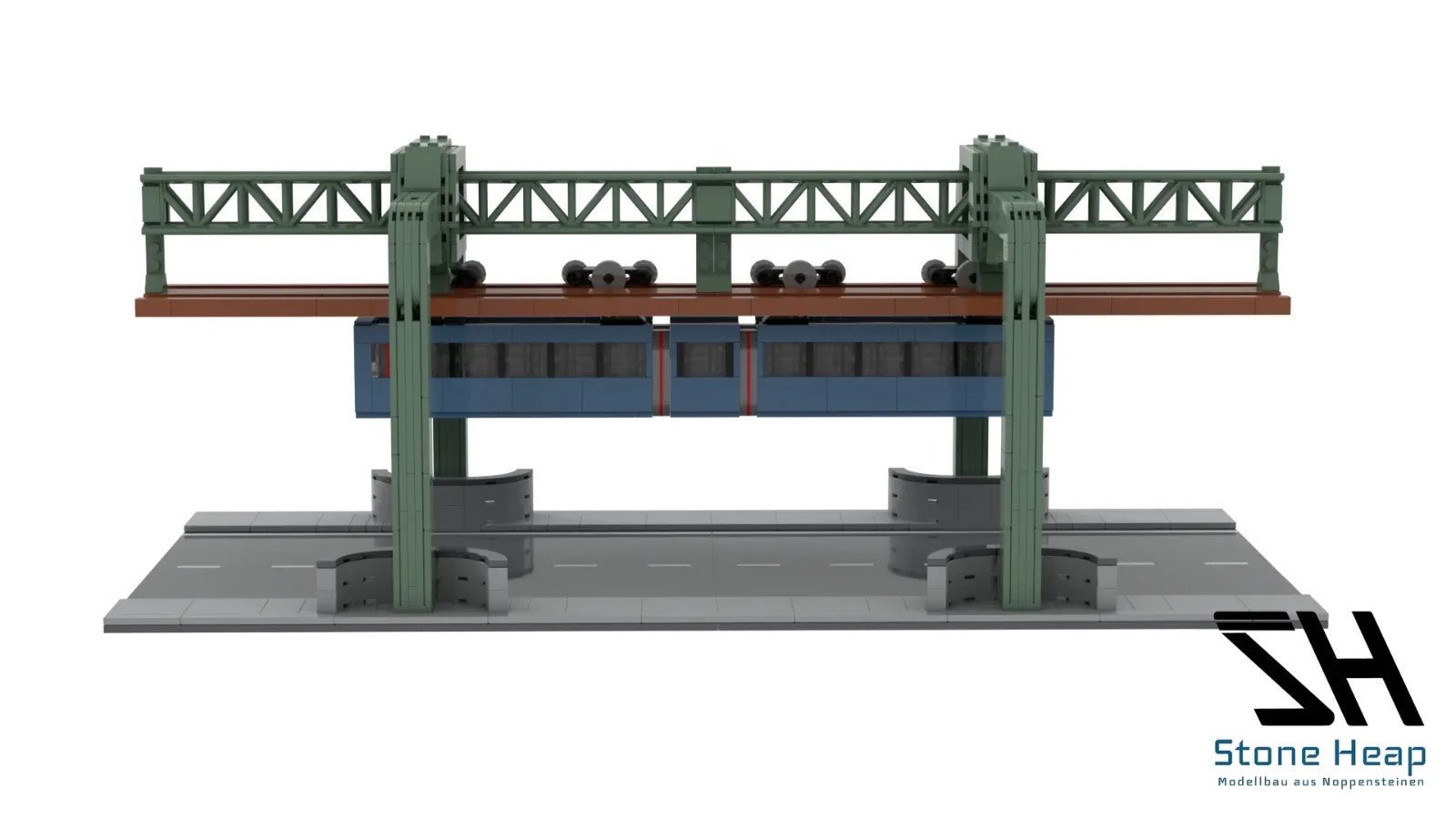 Stone Heap SH - 8006 Schwebebahn GTW2015 - MaxiBricks GmbHSH-8006