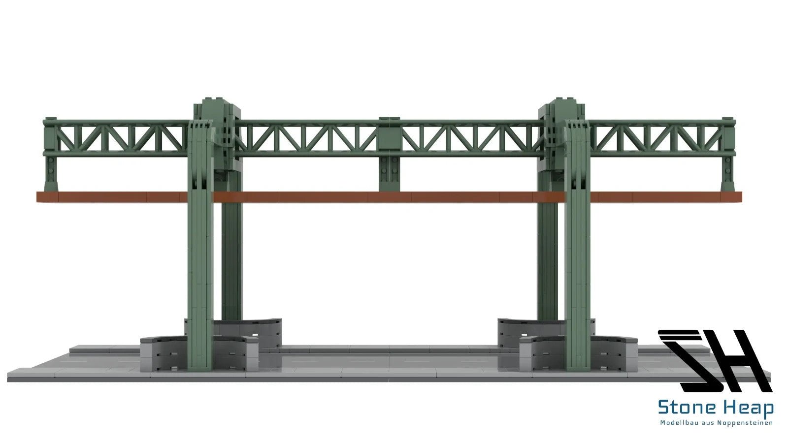 Stone Heap SH - 8007 Schwebebahn Erweiterungsstrecke - MaxiBricks GmbHSH-8007