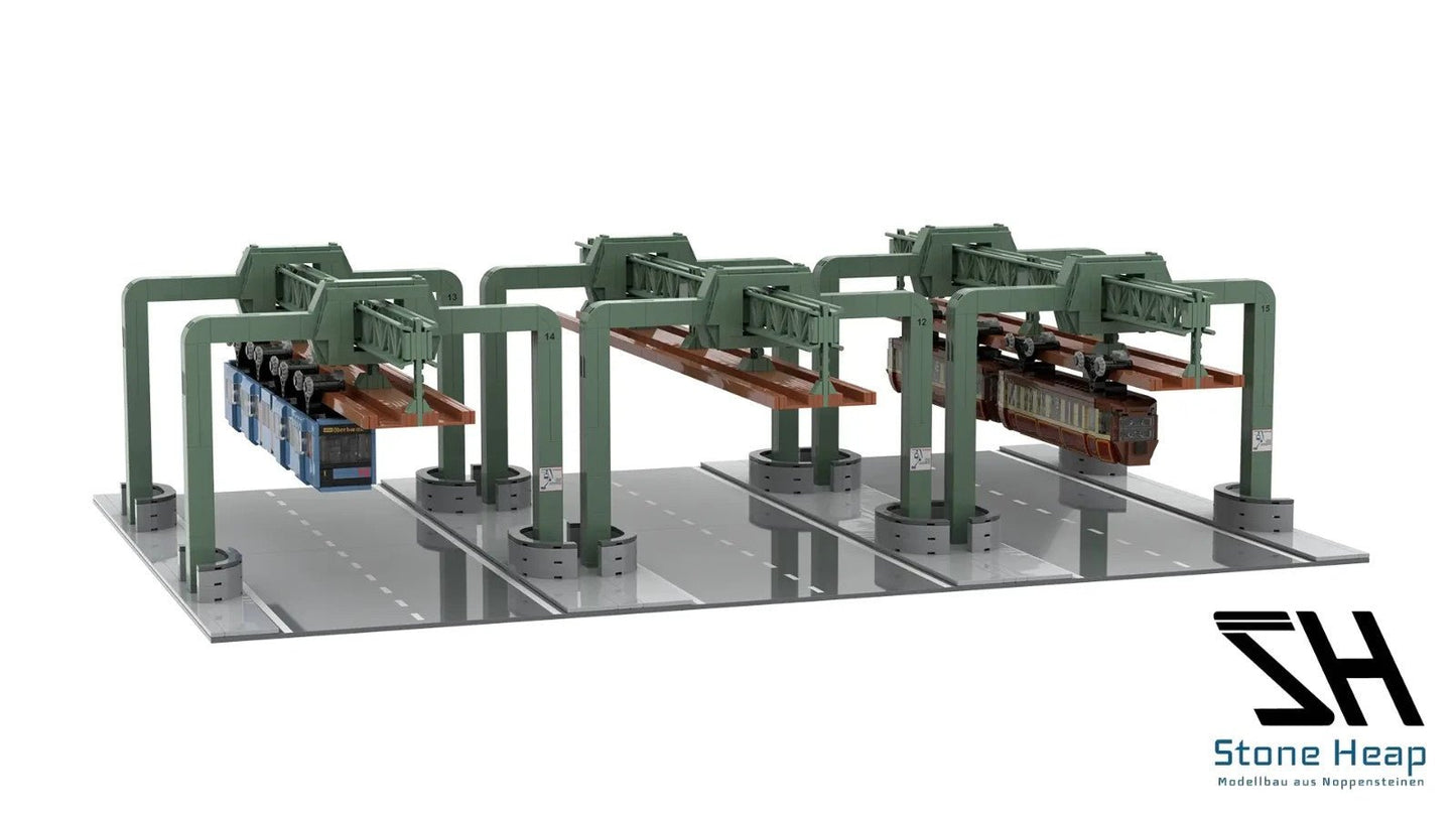 Stone Heap SH - 8008 Schwebebahn Kaiserwagen - MaxiBricks GmbHSH-8008